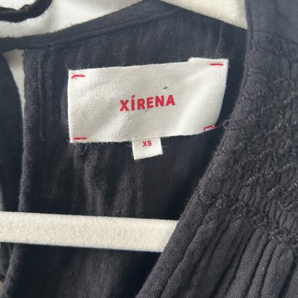 Xirena Nell Jumpsuit in Black 100% Cotton Size X-Small Quiet Luxury Gently Used - Picture 4 of 6